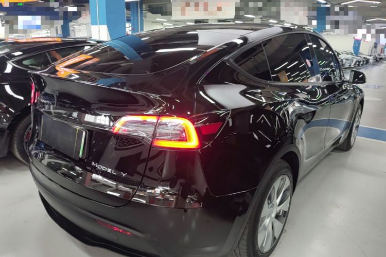 Used Tesla Model Y 2022 Revised Version Rear-Wheel Drive Rear Right 45 Deg
