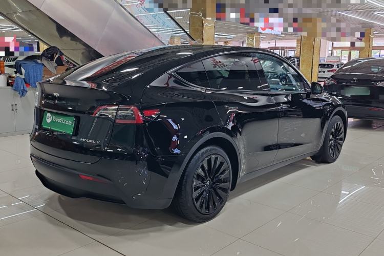 Used Tesla Model Y 2022 Revised Version Rear-Wheel Drive Rear Right 45 Deg