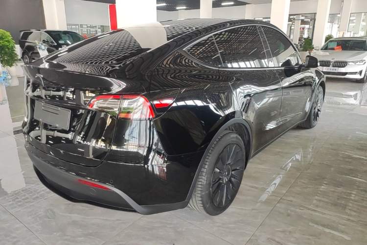 Used Tesla Model Y 2022 Revised Version Rear-Wheel Drive Rear Right 45 Deg