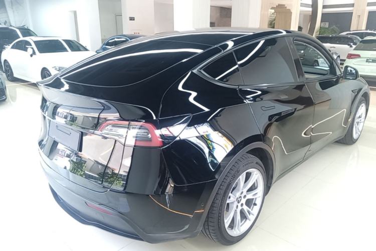 Used Tesla Model Y 2022 Revised Version Rear-Wheel Drive Rear Right 45 Deg