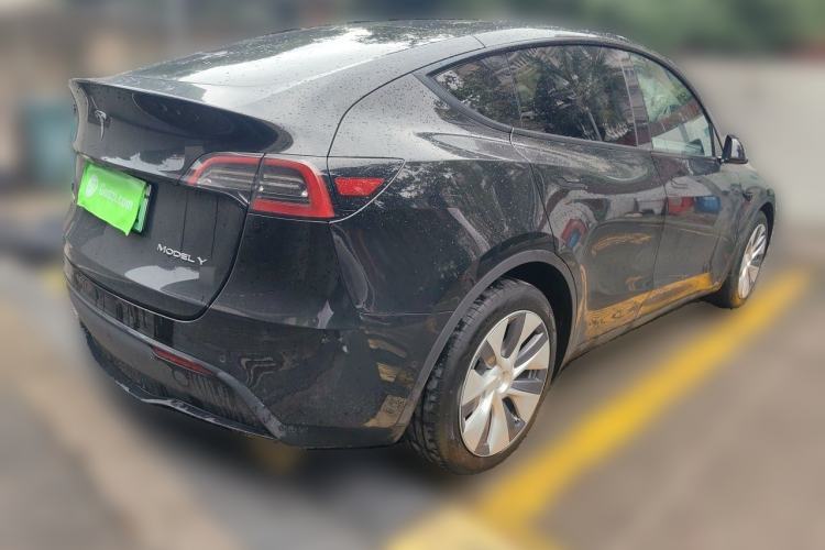 Used Tesla Model Y 2022 Revised Version Rear-Wheel Drive Rear Right 45 Deg