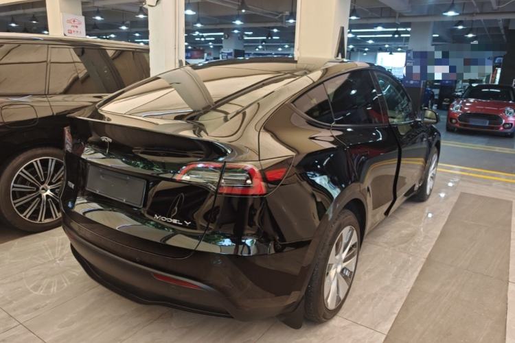 Used Tesla Model Y 2022 Revised Version Long-Range All-Wheel Drive Rear Right 45 Deg