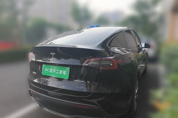 Used Tesla Model Y 2022 Revised Version Rear-Wheel Drive Rear Right 45 Deg