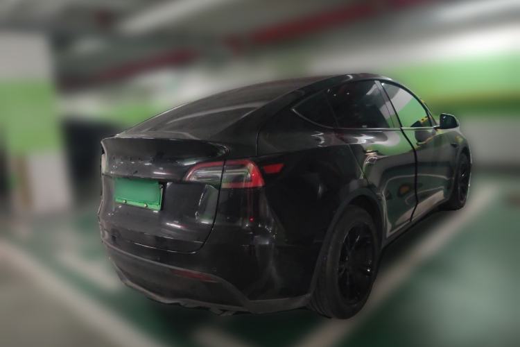 Used Tesla Model Y 2022 Long-Range All-Wheel-Drive Version Rear Right 45 Deg