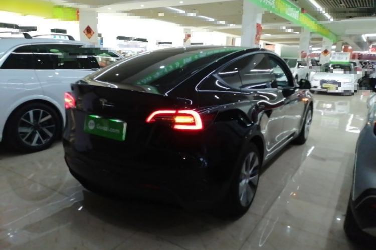 Used Tesla Model Y 2022 Revised Version Rear-Wheel Drive Rear Right 45 Deg