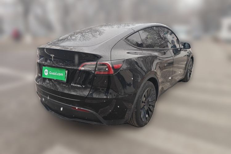 Used Tesla Model Y 2022 Rear-Wheel-Drive Version Rear Right 45 Deg