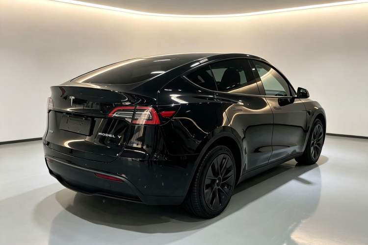 Used Tesla Model Y 2022 Revised Version Long-Range All-Wheel Drive Rear Right 45 Deg