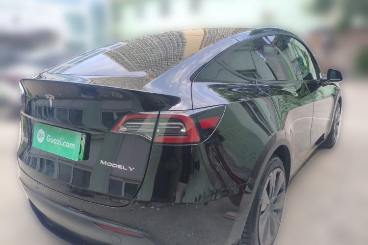 Used Tesla Model Y 2022 Rear-Wheel-Drive Version Rear Right 45 Deg