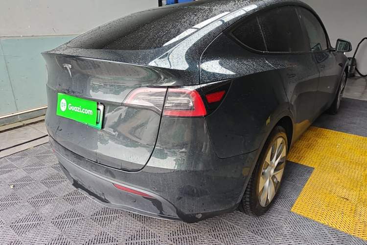 Used Tesla Model Y 2022 Revised Version Rear-Wheel Drive Rear Right 45 Deg