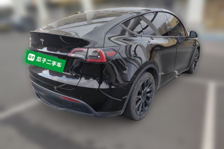 Used Tesla Model Y 2022 Rear-Wheel-Drive Version Rear Right 45 Deg