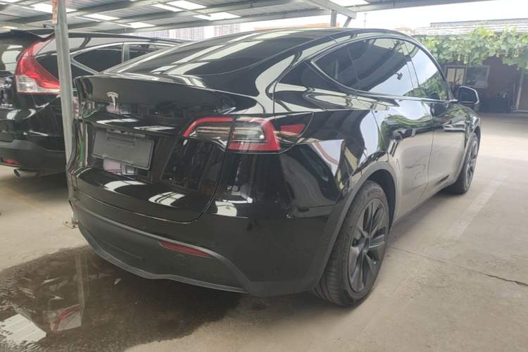 Used Tesla Model Y 2022 Revised Version Rear-Wheel Drive Rear Right 45 Deg