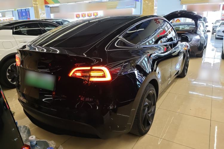 Used Tesla Model Y 2022 Revised Version Rear-Wheel Drive Rear Right 45 Deg