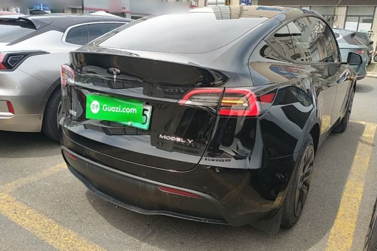 Used Tesla Model Y 2022 Revised Version Rear-Wheel Drive Rear Right 45 Deg