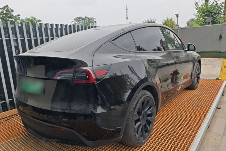 Used Tesla Model Y 2022 Revised Version Rear-Wheel Drive Rear Right 45 Deg