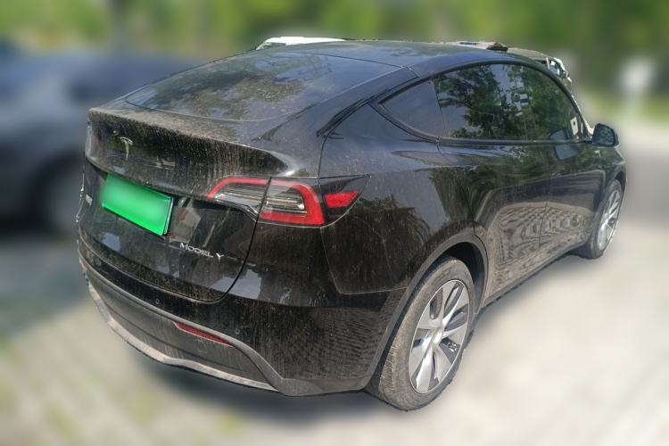 Used Tesla Model Y 2022 Revised Version Long-Range All-Wheel Drive Rear Right 45 Deg