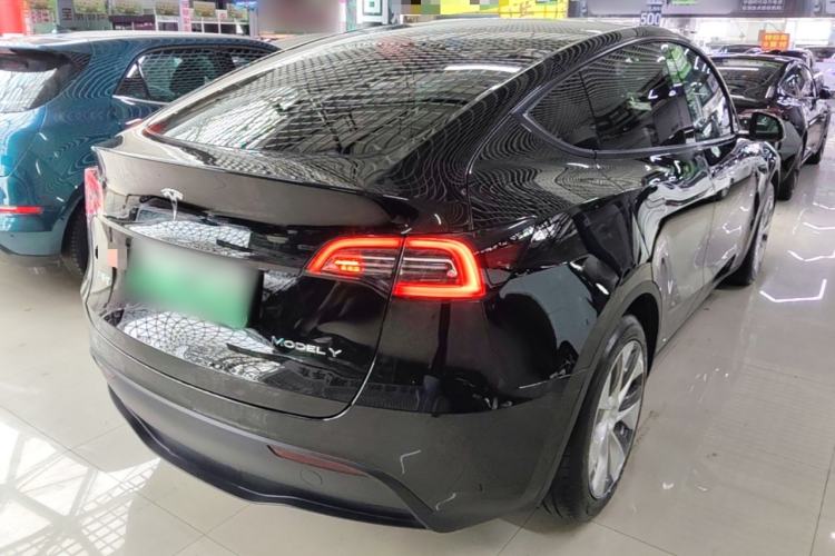 Used Tesla Model Y 2022 Revised Version Rear-Wheel Drive Rear Right 45 Deg