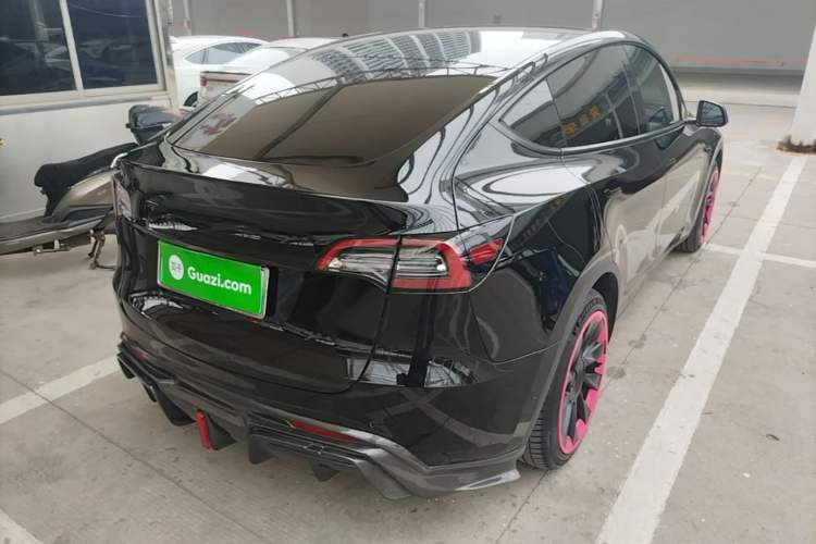 Used Tesla Model Y 2022 Revised Version Rear-Wheel Drive Rear Right 45 Deg