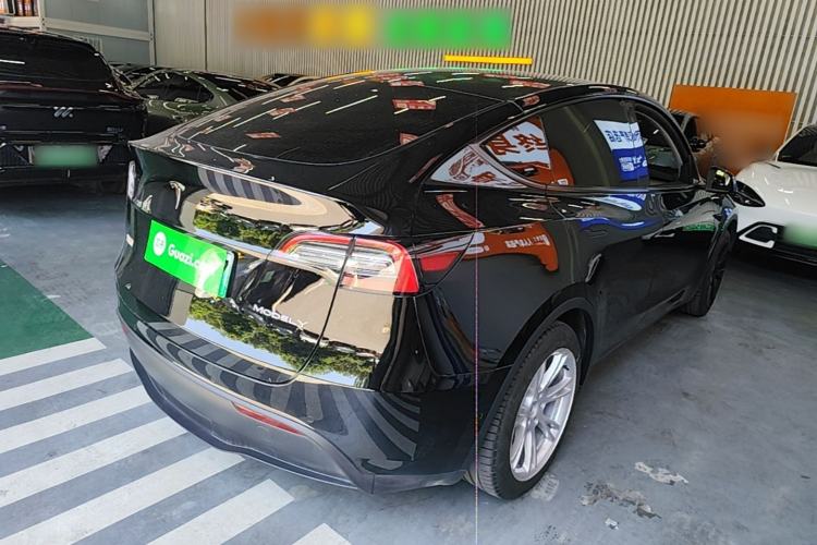 Used Tesla Model Y 2022 Revised Version Rear-Wheel Drive Rear Right 45 Deg
