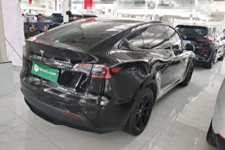 Used Tesla Model Y 2022 Revised Version Rear-Wheel Drive Rear Right 45 Deg
