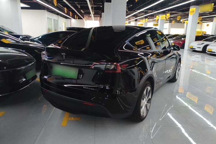 Used Tesla Model Y 2022 Rear-Wheel-Drive Version Rear Right 45 Deg