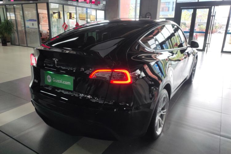 Used Tesla Model Y 2022 Revised Version Rear-Wheel Drive Rear Right 45 Deg