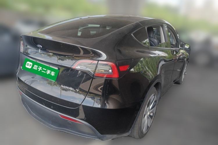 Used Tesla Model Y 2022 Revised Version Rear-Wheel Drive Rear Right 45 Deg