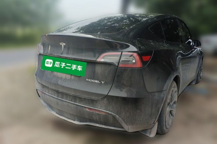 Used Tesla Model Y 2022 Revised Version Rear-Wheel Drive Rear Right 45 Deg