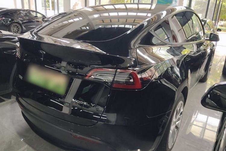 Used Tesla Model Y 2022 Revised Version Rear-Wheel Drive Rear Right 45 Deg