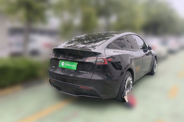 Used Tesla Model Y 2022 Revised Version Rear-Wheel Drive Rear Right 45 Deg