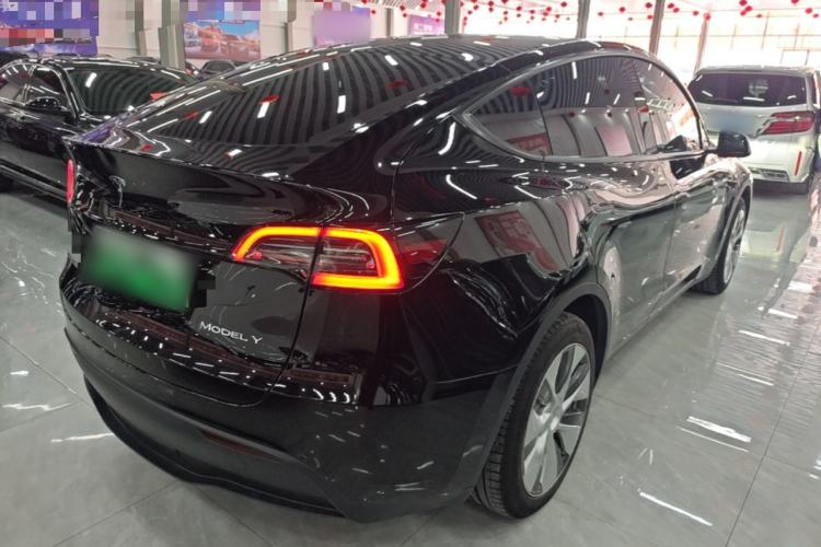 Used Tesla Model Y 2022 Revised Version Rear-Wheel Drive Rear Right 45 Deg