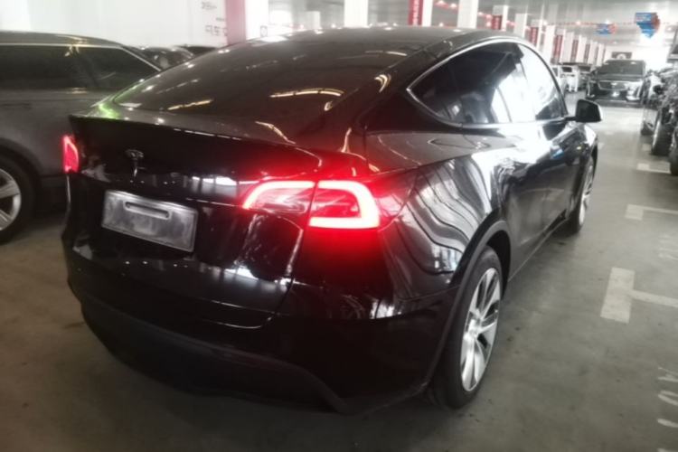 Used Tesla Model Y 2022 Revised Version Rear-Wheel Drive Rear Right 45 Deg