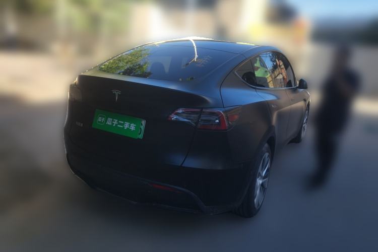 Used Tesla Model Y 2022 Revised Version Rear-Wheel Drive Rear Right 45 Deg