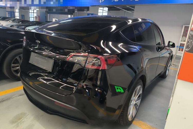 Used Tesla Model Y 2022 Revised Version Rear-Wheel Drive Rear Right 45 Deg