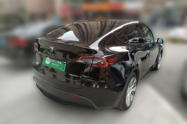 Used Tesla Model Y 2022 Revised Version Rear-Wheel Drive Rear Right 45 Deg