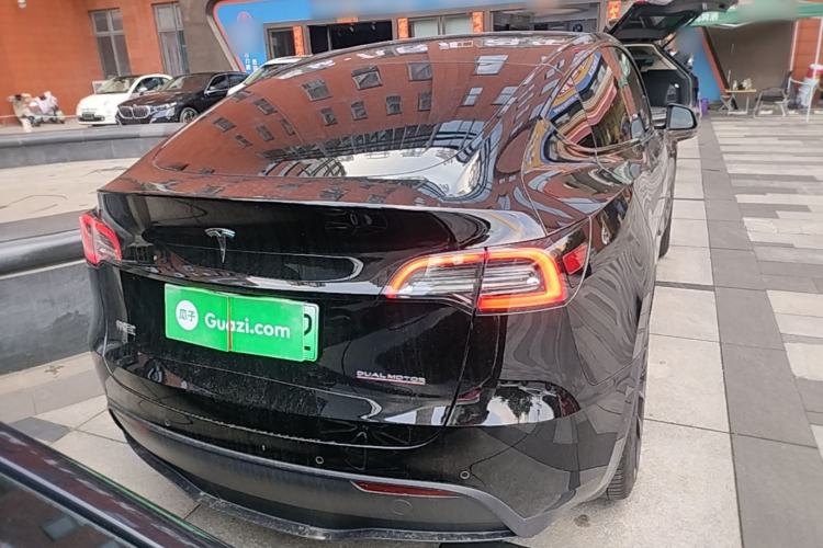 Used Tesla Model Y 2022 Revised Version Long-Range All-Wheel Drive Rear