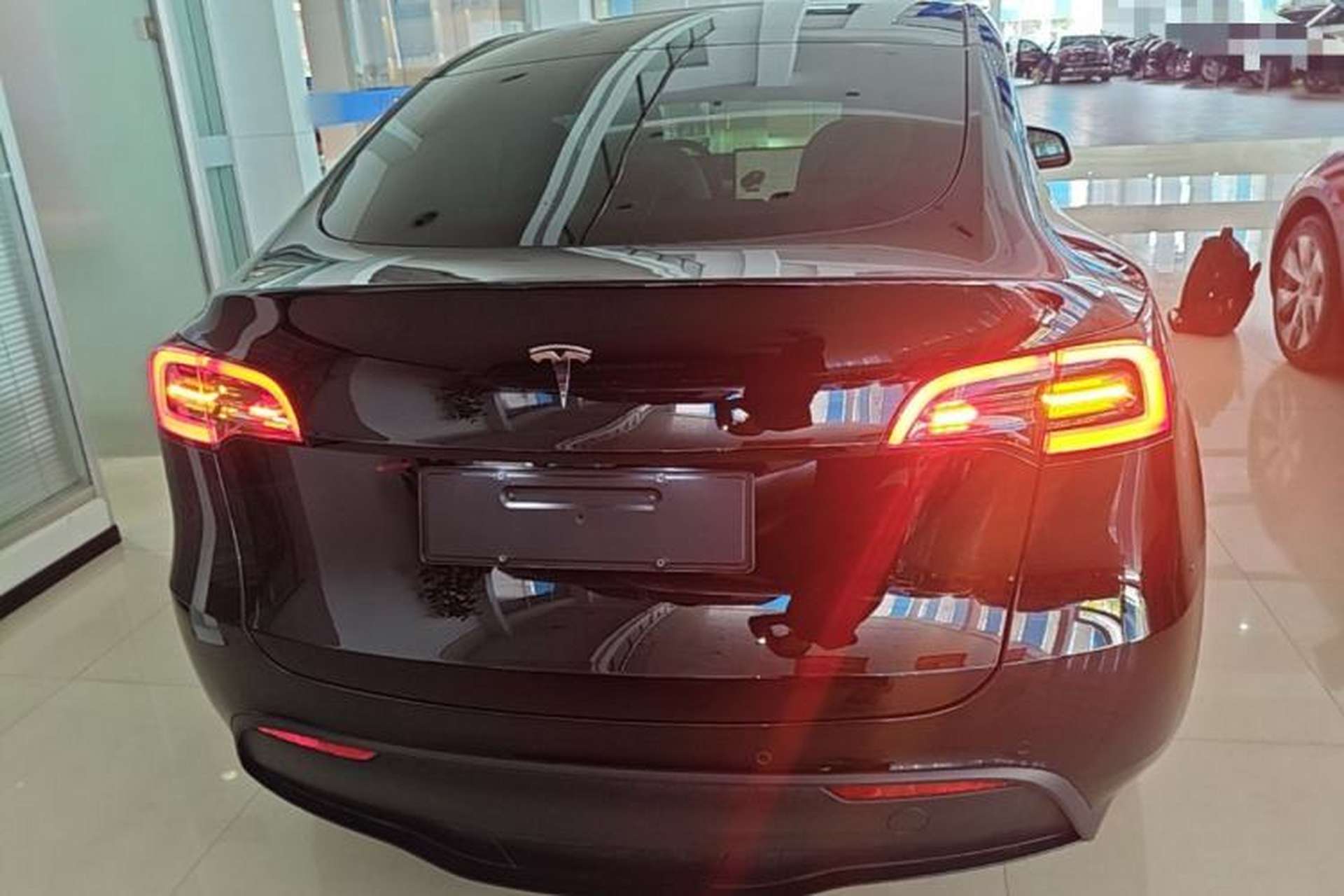 Used Tesla Model Y 2022 Revised Version Long-Range All-Wheel Drive Rear