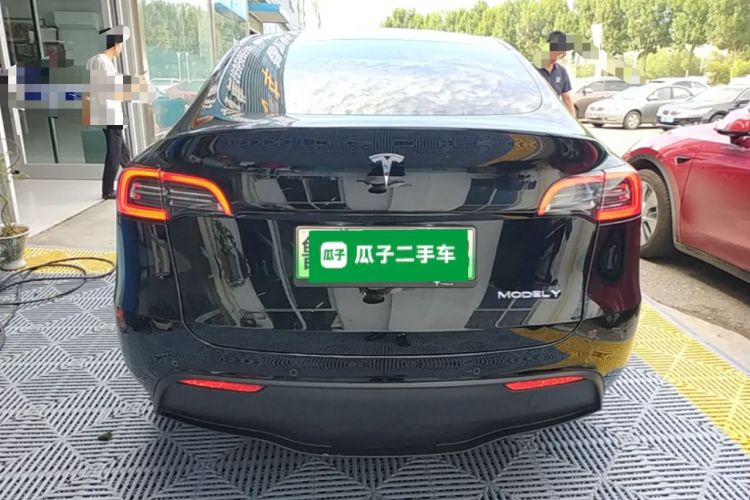 Used Tesla Model Y 2022 Revised Version Long-Range All-Wheel Drive Rear