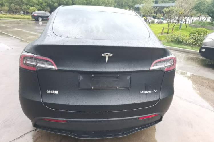 Used Tesla Model Y 2022 Long-Range All-Wheel-Drive Version Rear