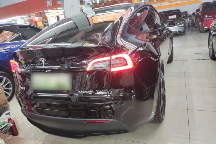 Used Tesla Model Y 2022 Revised Version Long-Range All-Wheel Drive Rear