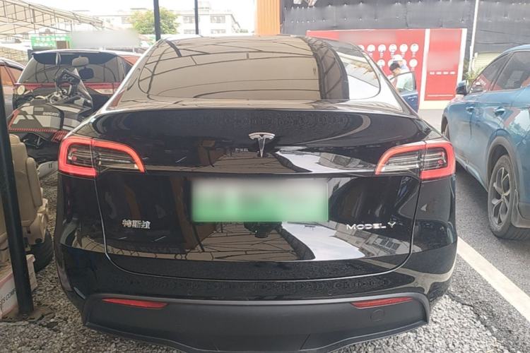 Used Tesla Model Y 2022 Revised Version Long-Range All-Wheel Drive Rear