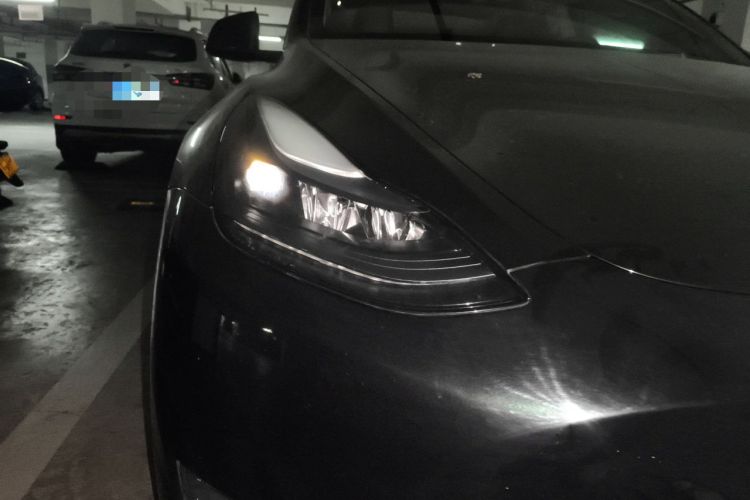 Used Tesla Model Y 2022 Revised Version Long-Range All-Wheel Drive Right Front Headlight