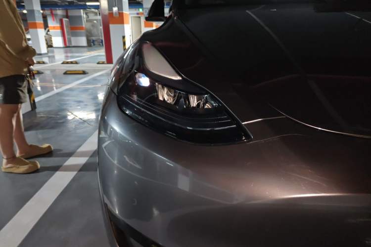 Used Tesla Model Y 2022 Revised Version Rear-Wheel Drive Right Front Headlight