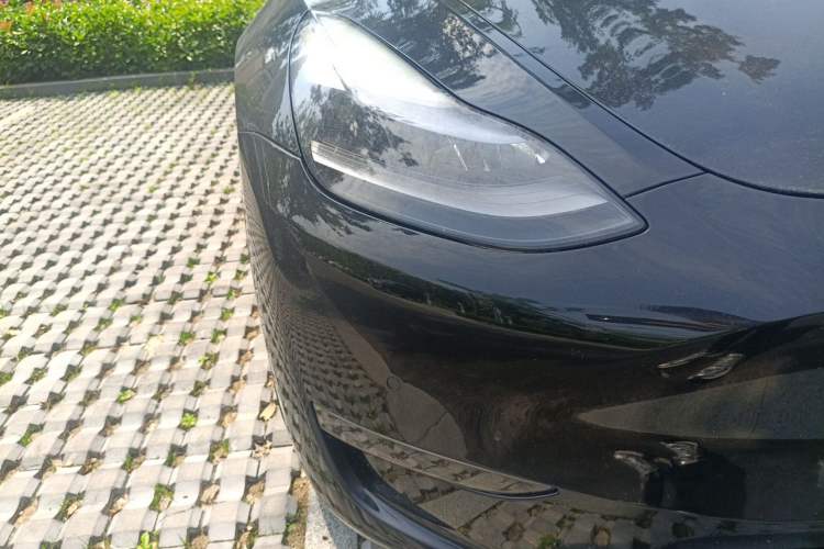 Used Tesla Model Y 2022 Revised Version Long-Range All-Wheel Drive Right Front Headlight