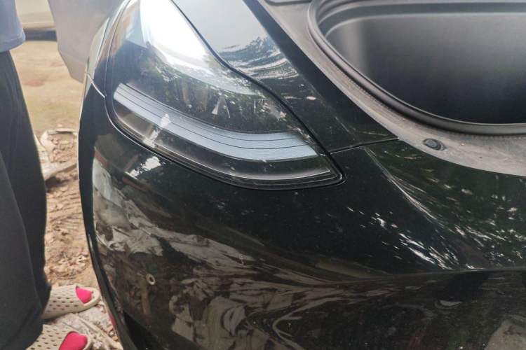 Used Tesla Model Y 2022 Revised Version Rear-Wheel Drive Right Front Headlight