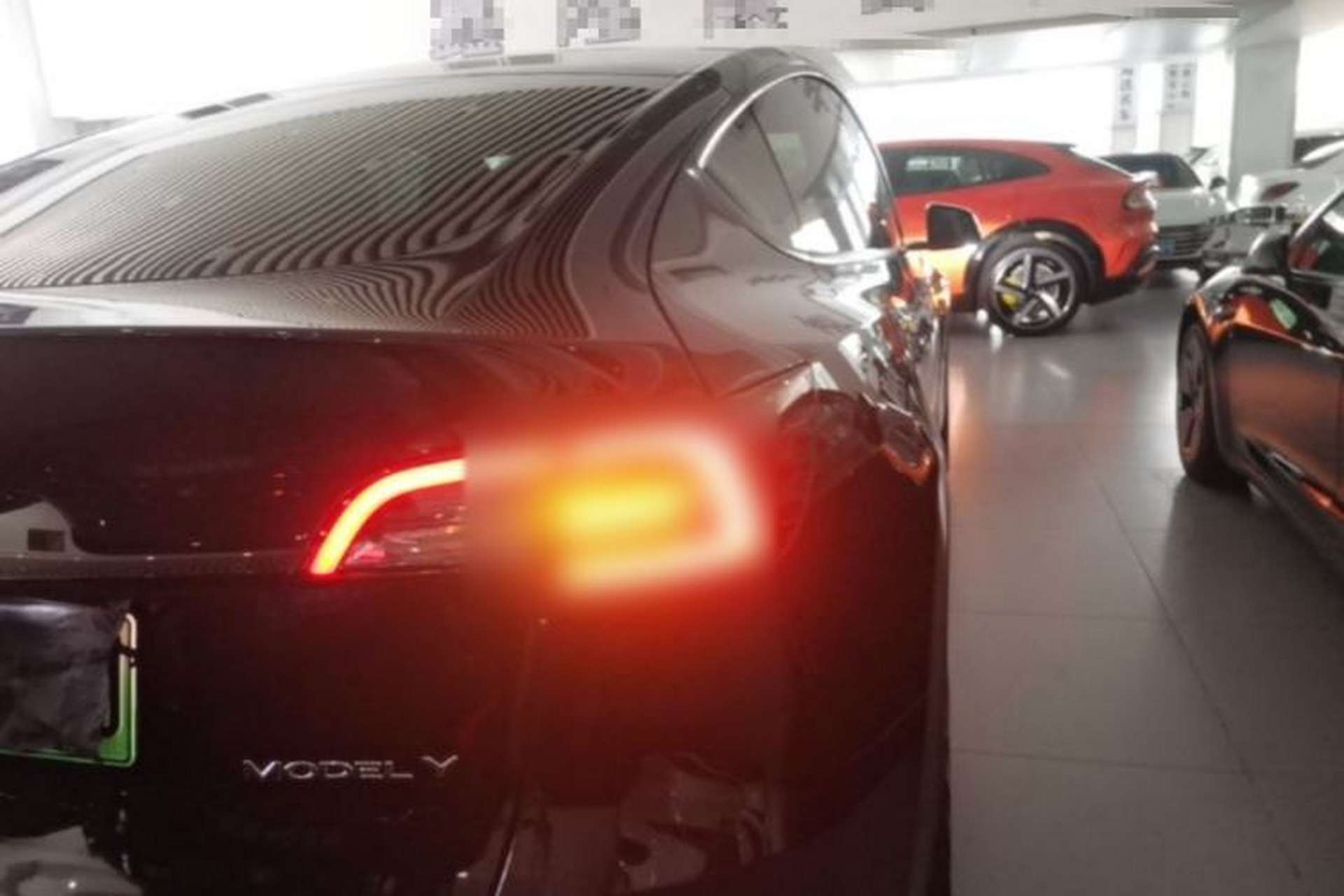 Used Tesla Model Y 2022 Revised Version Rear-Wheel Drive Right Rear Taillight