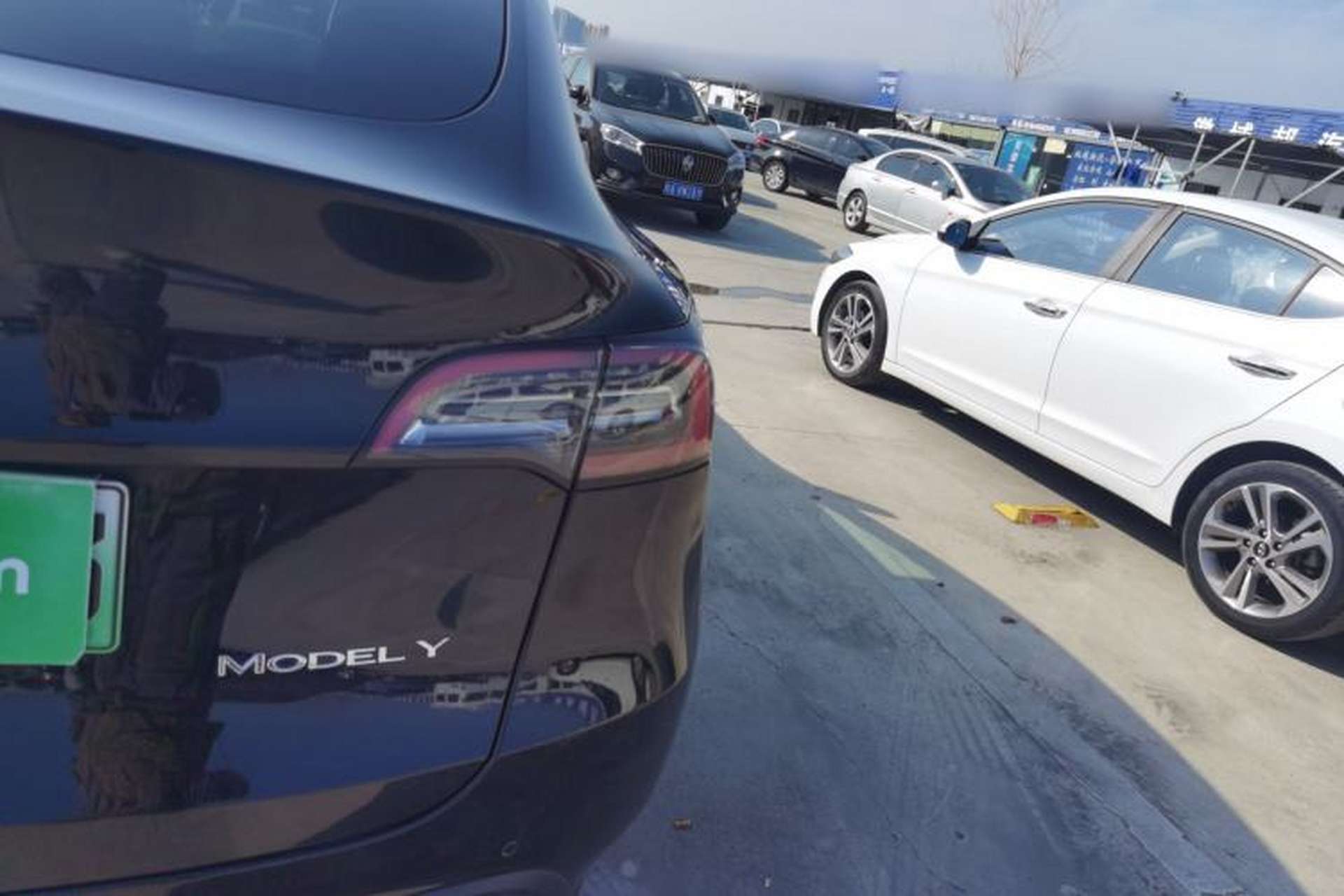 Used Tesla Model Y 2022 Revised Version Rear-Wheel Drive Right Rear Taillight
