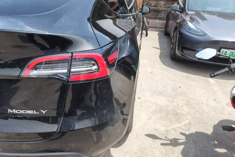 Used Tesla Model Y 2022 Revised Version Long-Range All-Wheel Drive Right Rear Taillight