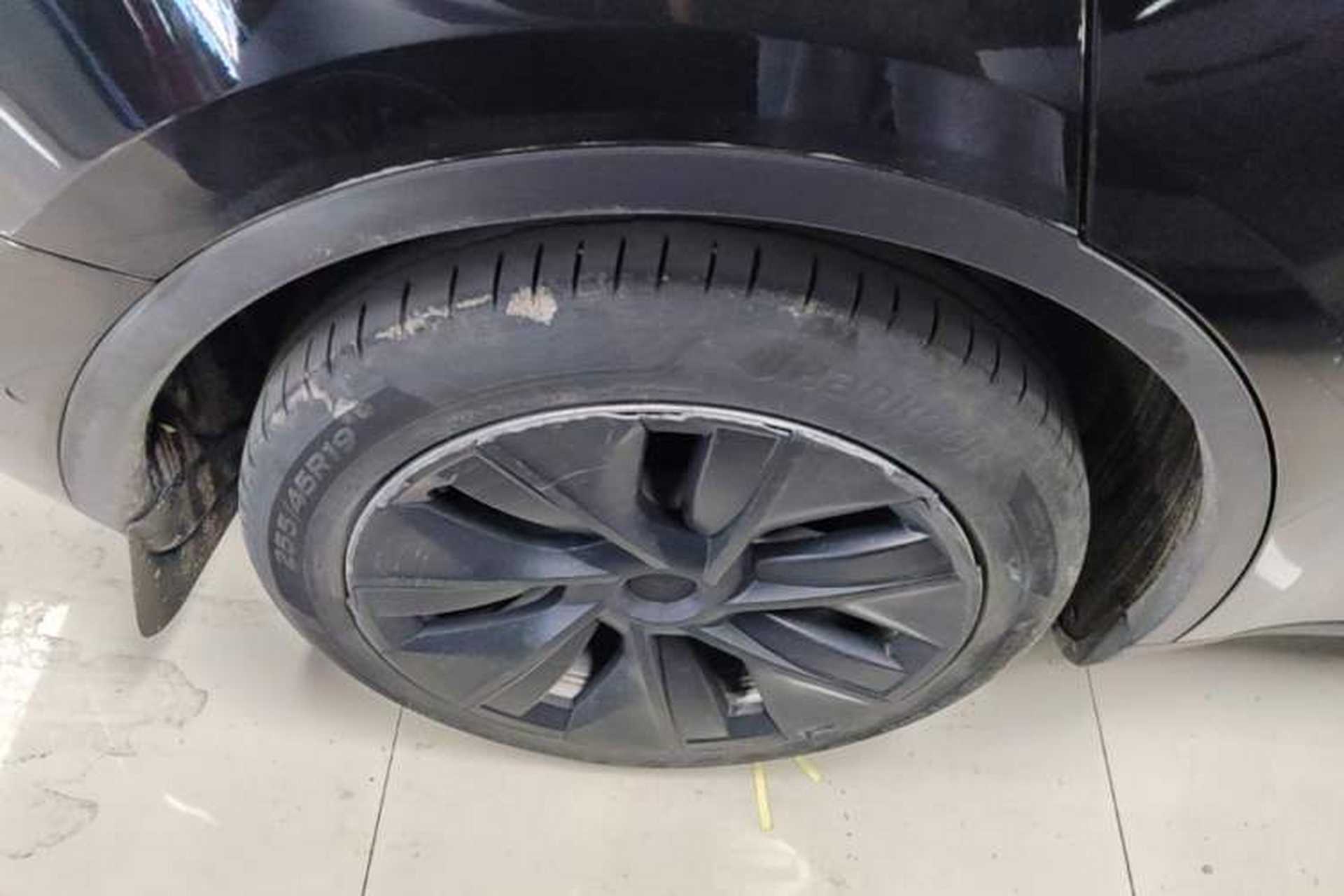 Used Tesla Model Y 2022 Revised Version Long-Range All-Wheel Drive Right Rear Wheel Hub