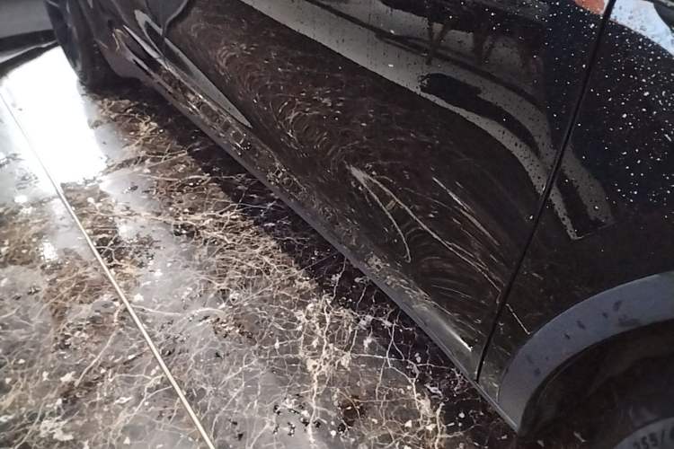 Used Tesla Model Y 2022 Long-Range All-Wheel-Drive Version Right Side Sill