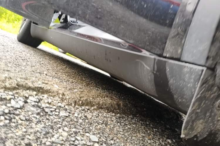 Used Tesla Model Y 2022 Revised Version Rear-Wheel Drive Right Side Sill